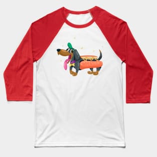 Dachshund Sausage Baseball T-Shirt